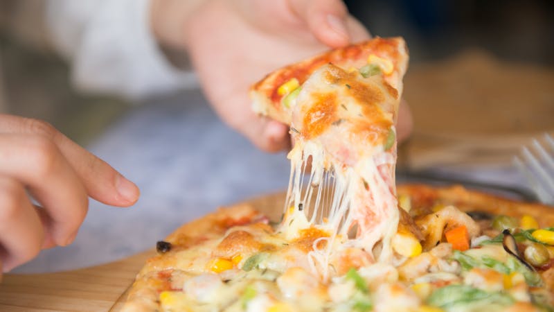 anthony's coal fired spicy Calabrese pizza with hot soppressata