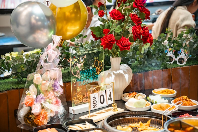 Birthday celebration event at Anthony's coal fired pizza restaurant